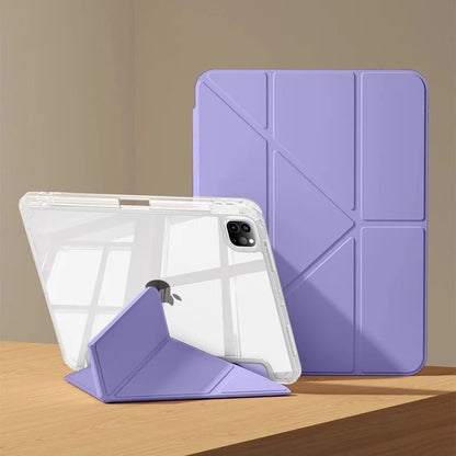 For iPad Air 5 2024 Air 6 11 iPad Pro 11 12.9 13 10 Gen 10.5 10.2 9th 8th 6th 5th 9.7 inch Mini 7 6 Smart Case with Pen Holder