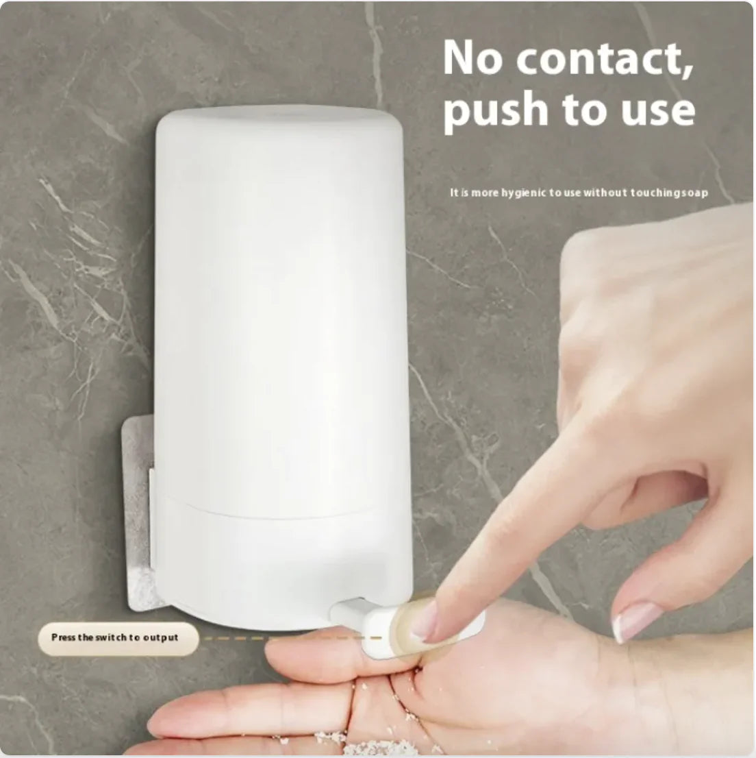 Self-Draining No-Punch Soap Holder