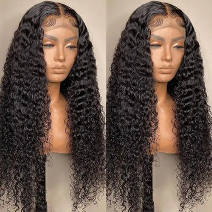 European And American Style Wig Front Lace Small Roll Medium Long Curly Hair