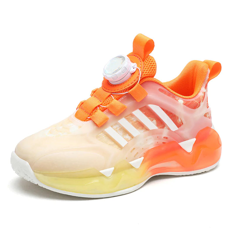 Non-Slip Shoes with Rotating Button