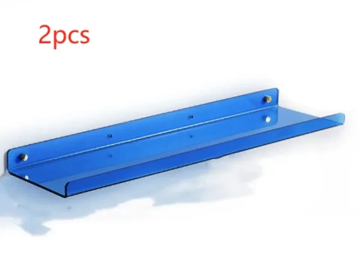 Wall-Mounted Color Storage Shelf