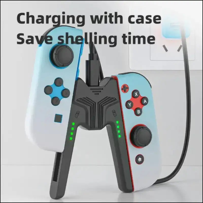 Aolion Portable Charging Grip Bracket for Nintendo Switch Joy-Con Controller Dock OLED Stand Game Accessories