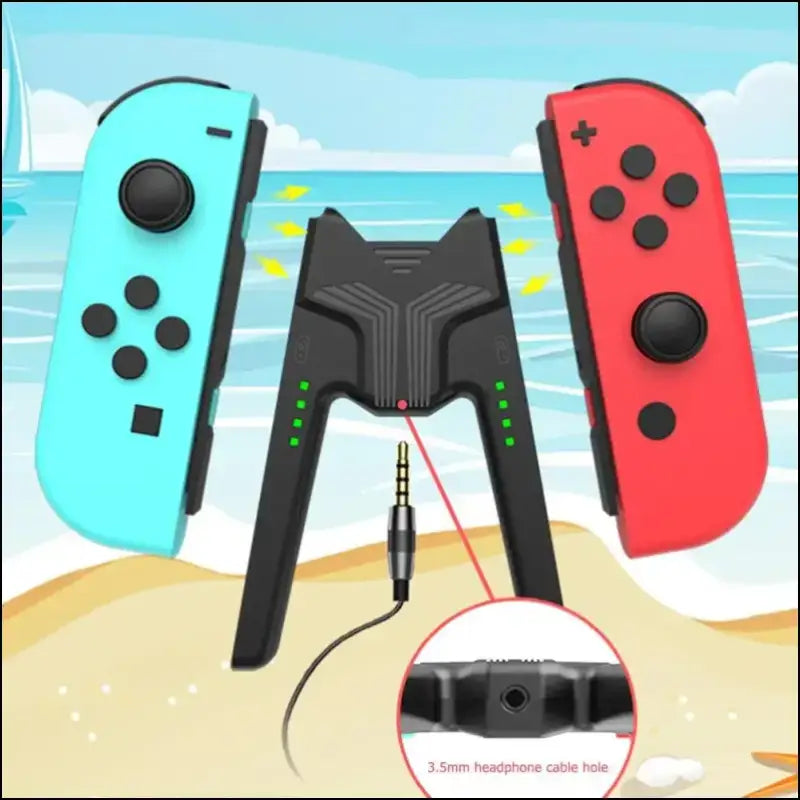 Aolion Portable Charging Grip Bracket for Nintendo Switch Joy-Con Controller Dock OLED Stand Game Accessories