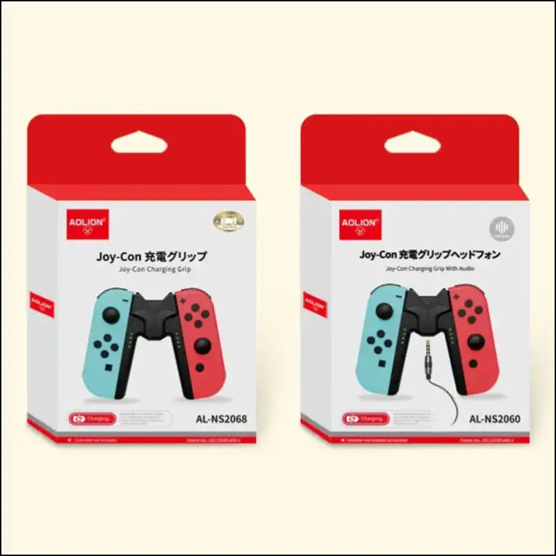Aolion Portable Charging Grip Bracket for Nintendo Switch Joy-Con Controller Dock OLED Stand Game Accessories