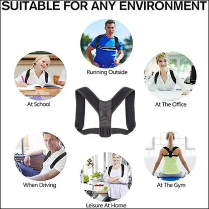 ’Back Posture Corrector Belt – Straighten Your Shoulders & Improve for Men and Women!’ - Back