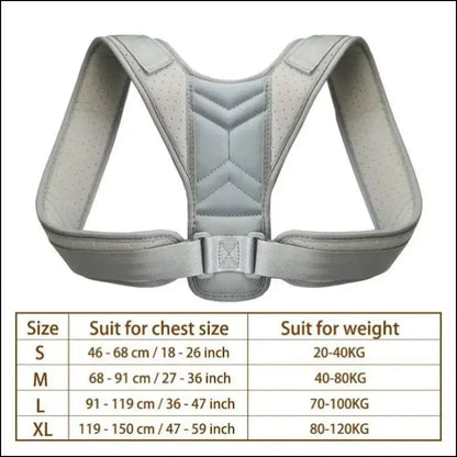 ’Back Posture Corrector Belt – Straighten Your Shoulders & Improve for Men and Women!’ - Back