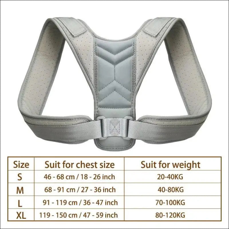 ’Back Posture Corrector Belt – Straighten Your Shoulders & Improve for Men and Women!’ - Back