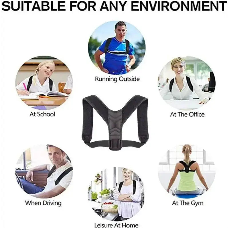 ’Back Posture Corrector Belt – Straighten Your Shoulders & Improve for Men and Women!’ - Back