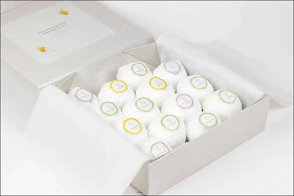 Bath Bombs Gift Box Set of 14 Big 100% Natural Relaxing