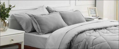’Bedsure Reversible Comforter Set - Complete Bed in a Bag with Sheets & Pillowcases for Queen King Full Twin’