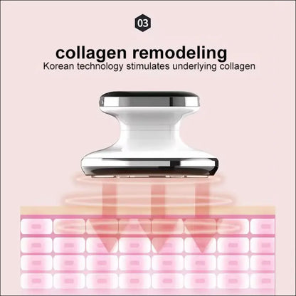 body shaping and slimming device beauty ultrasonic color light microcurrent fat burning bursting