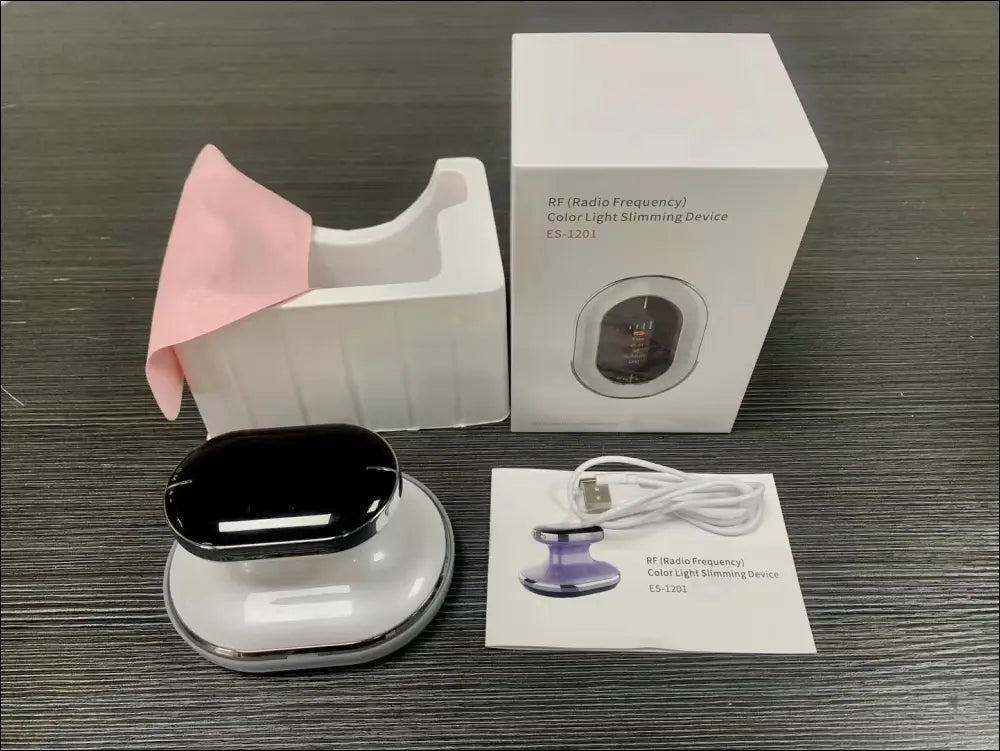 body shaping and slimming device beauty ultrasonic color light microcurrent fat burning bursting