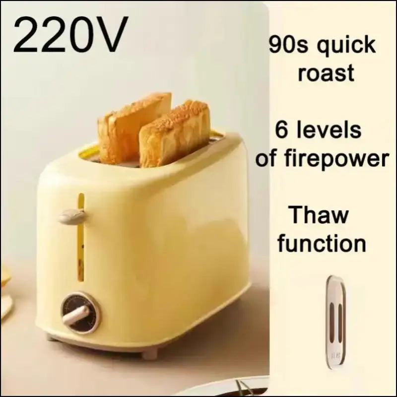 Bread Toaster for sandwiches Waffle maker electric kitchen Double Oven 220V mini hot air convection headed bread