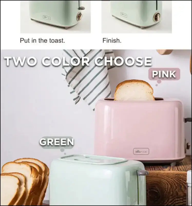 Bread Toaster for sandwiches Waffle maker electric kitchen Double Oven 220V mini hot air convection headed bread