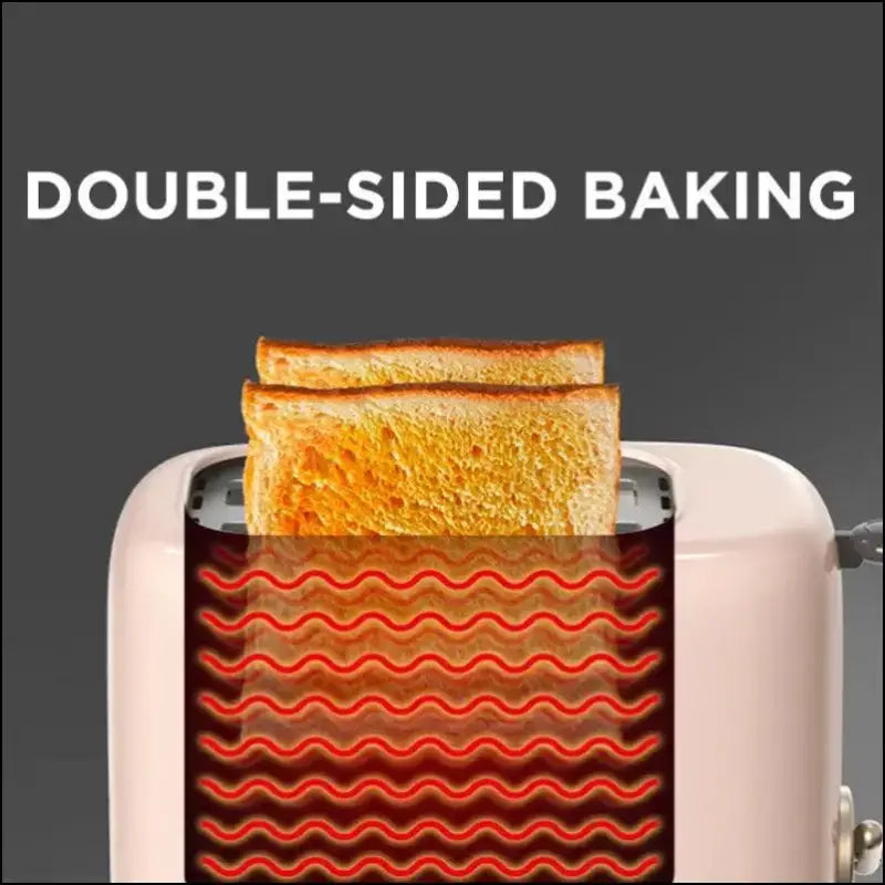 Bread Toaster for sandwiches Waffle maker electric kitchen Double Oven 220V mini hot air convection headed bread