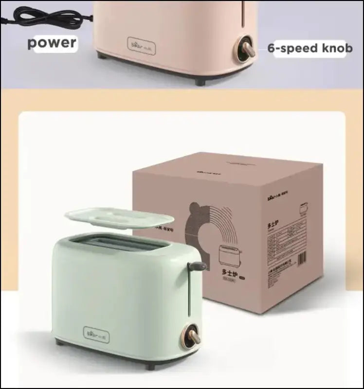 Bread Toaster for sandwiches Waffle maker electric kitchen Double Oven 220V mini hot air convection headed bread