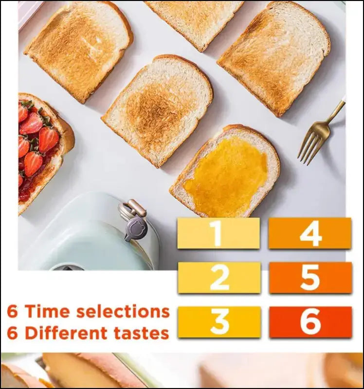 Bread Toaster for sandwiches Waffle maker electric kitchen Double Oven 220V mini hot air convection headed bread