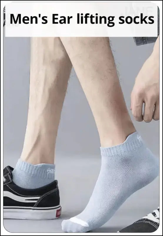 Bright Color Ankle No Show Socks Men’s Breathable Running Deodorant Invisible Sport Street Fashion Travel 5 Pairs