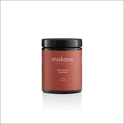 Bronzing Body and Face Balm Orange & Cinnamon. Rich Daily Moisturizer Sunless Tanner with Aloe MelanoBronze Vitamin E