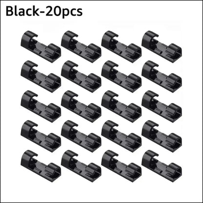 Cable Organizer Clips for Desktop & Wall Untoom Charging Holder Wire Data Line Winder PC Phones and USB Cables