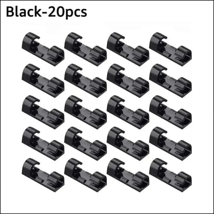 Cable Organizer Clips for Desktop & Wall Untoom Charging Holder Wire Data Line Winder PC Phones and USB Cables
