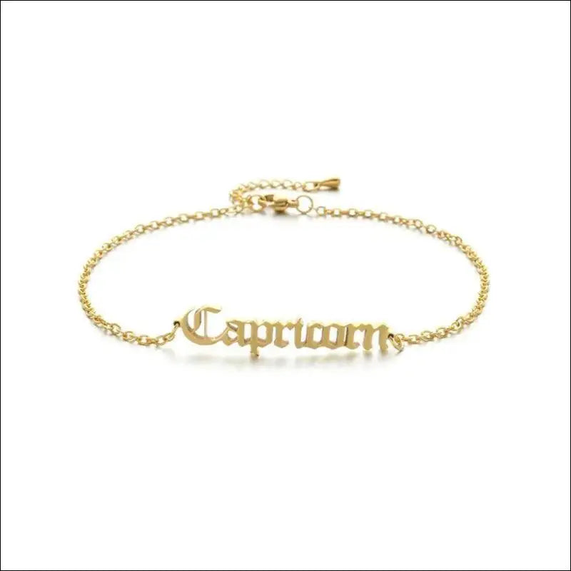 Constellations - Bracelet - Gold / Capricorn