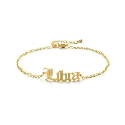 Constellations - Bracelet - Gold / Libra