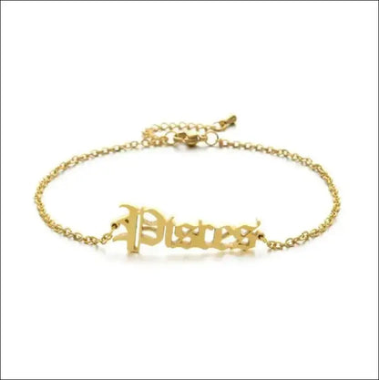 Constellations - Bracelet - Gold / Pisces