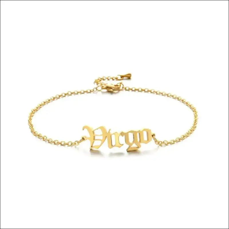 Constellations - Bracelet - Gold / Virgo