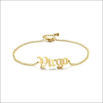 Constellations - Bracelet - Gold / Virgo