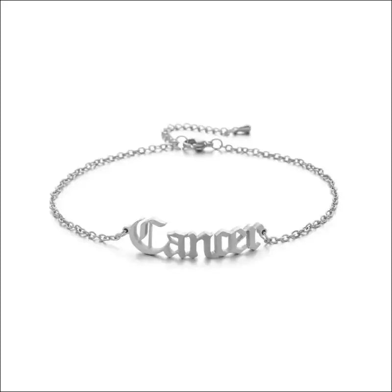 Constellations - Bracelet - Silver / Cancer