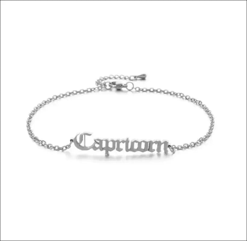 Constellations - Bracelet - Silver / Capricorn