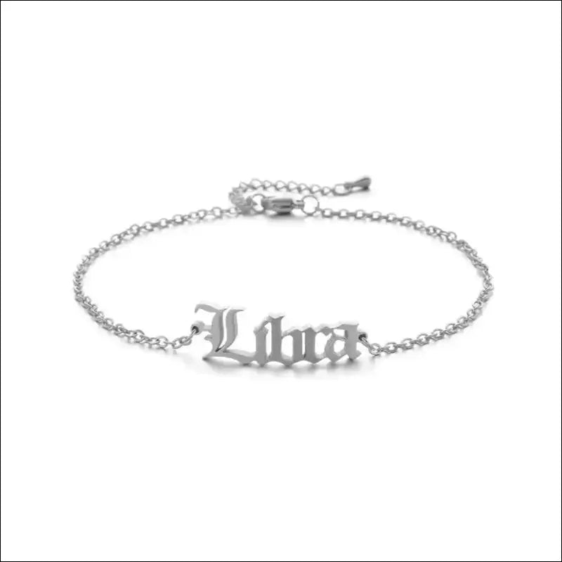 Constellations - Bracelet - Silver / Libra