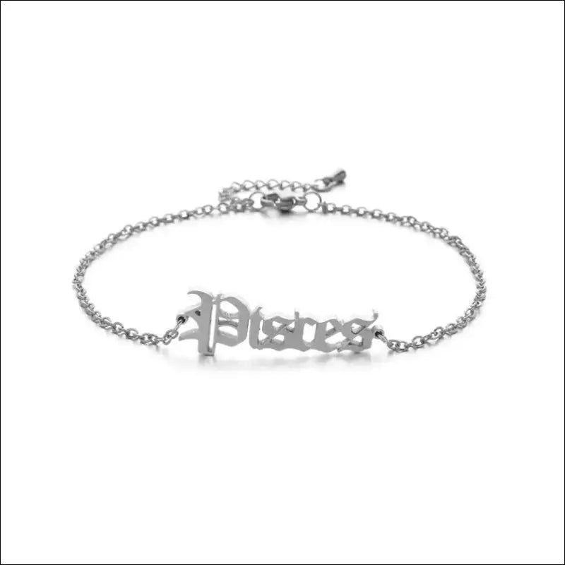 Constellations - Bracelet - Silver / Pisces