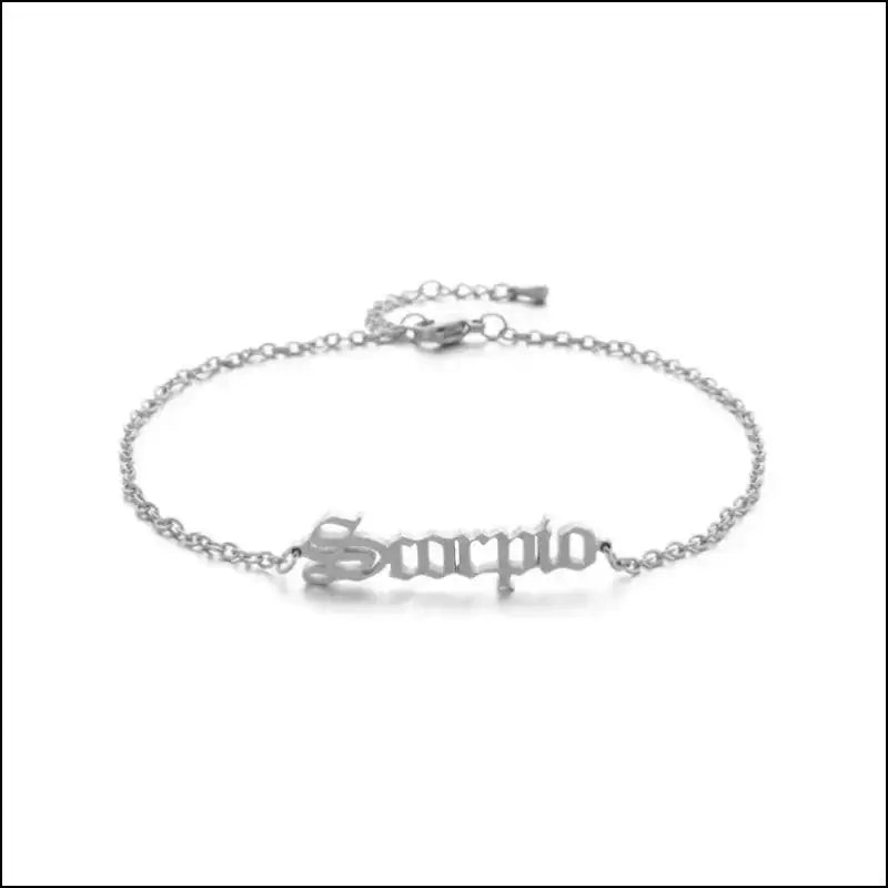 Constellations - Bracelet - Silver / Scorpio