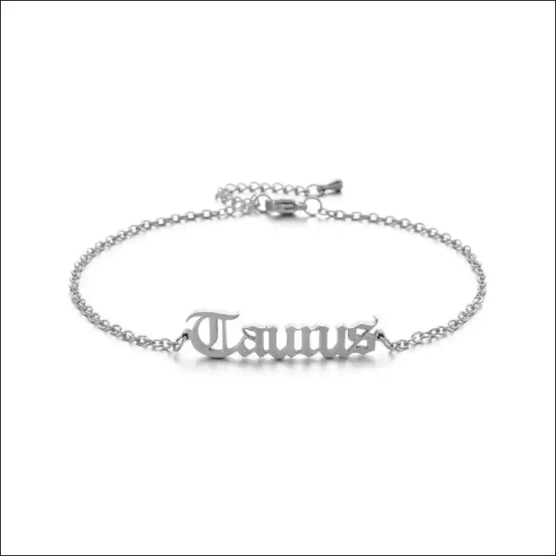 Constellations - Bracelet - Silver / Taurus