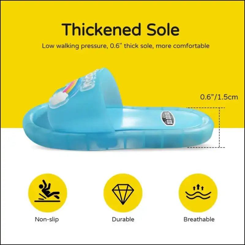 ’Cute Cartoon Animal Slippers for Kids | Lighted Fashion Boys & Girls | Comfortable Toddler Bathroom Sandals | Fun
