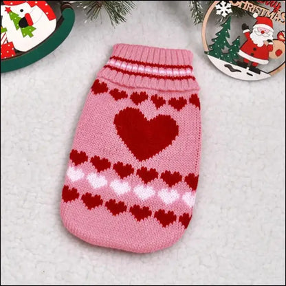 Cute Cat Sweater Costume - Winter Warm Pet Clothes for Cats Sphynx Pullover Cozy Apparel Gatos & Mascotas