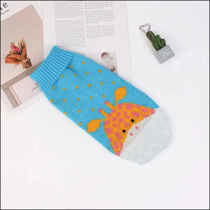 Cute Cat Sweater Costume - Winter Warm Pet Clothes for Cats Sphynx Pullover Cozy Apparel Gatos & Mascotas