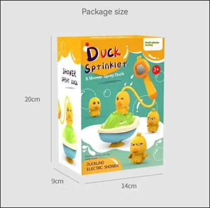 Cute Duck Electric Water Spray Bathroom Bathing Toys Baby Bath Kids And Shower Bathtubs Interactive Boy girl Gifts