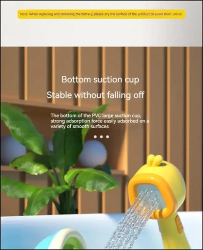 Cute Duck Electric Water Spray Bathroom Bathing Toys Baby Bath Kids And Shower Bathtubs Interactive Boy girl Gifts