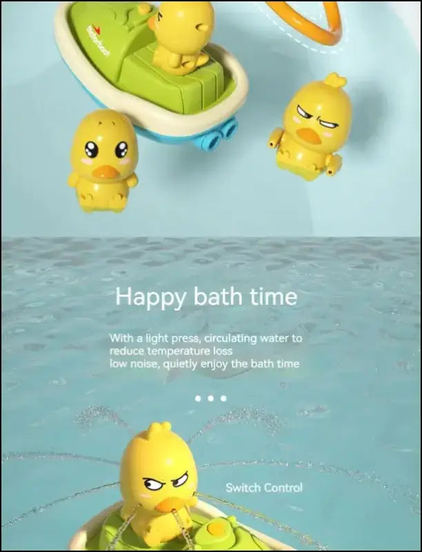Cute Duck Electric Water Spray Bathroom Bathing Toys Baby Bath Kids And Shower Bathtubs Interactive Boy girl Gifts