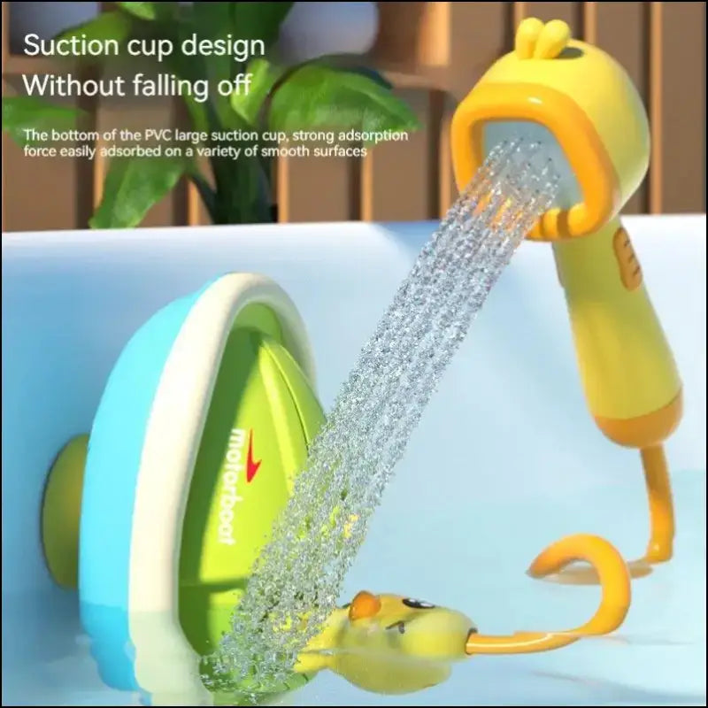 Cute Duck Electric Water Spray Bathroom Bathing Toys Baby Bath Kids And Shower Bathtubs Interactive Boy girl Gifts