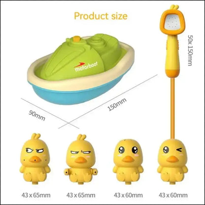 Cute Duck Electric Water Spray Bathroom Bathing Toys Baby Bath Kids And Shower Bathtubs Interactive Boy girl Gifts