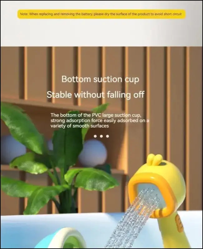 Cute Duck Electric Water Spray Bathroom Bathing Toys Baby Bath Kids And Shower Bathtubs Interactive Boy girl Gifts