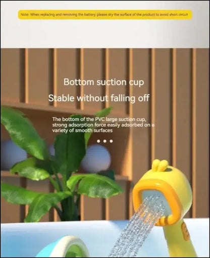 Cute Duck Electric Water Spray Bathroom Bathing Toys Baby Bath Kids And Shower Bathtubs Interactive Boy girl Gifts