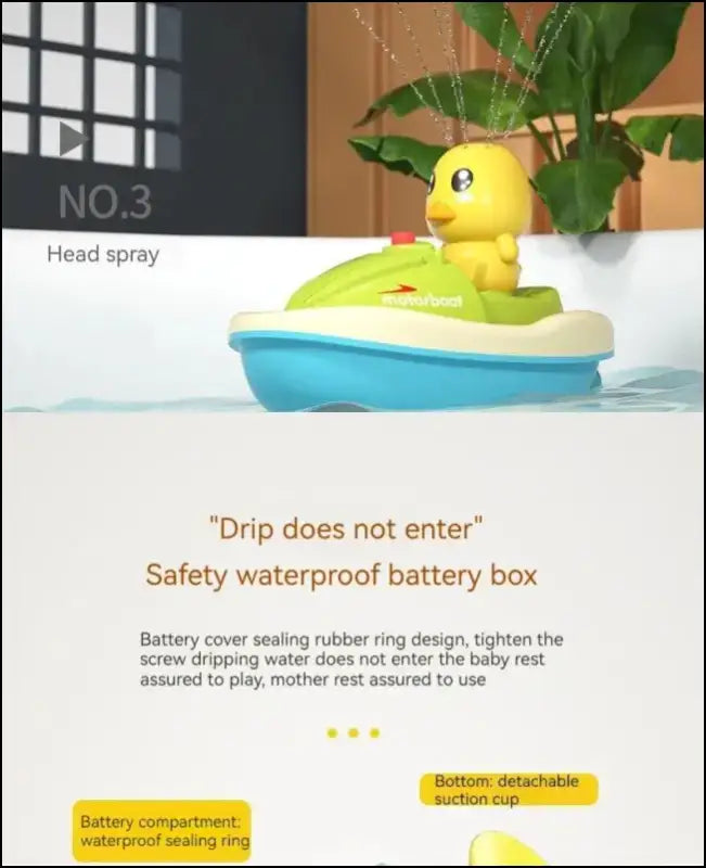 Cute Duck Electric Water Spray Bathroom Bathing Toys Baby Bath Kids And Shower Bathtubs Interactive Boy girl Gifts