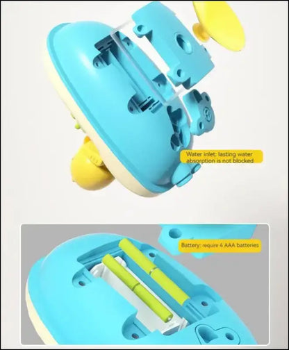Cute Duck Electric Water Spray Bathroom Bathing Toys Baby Bath Kids And Shower Bathtubs Interactive Boy girl Gifts