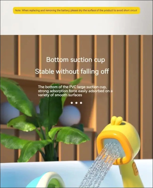 Cute Duck Electric Water Spray Bathroom Bathing Toys Baby Bath Kids And Shower Bathtubs Interactive Boy girl Gifts