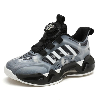 Non-Slip Shoes with Rotating Button